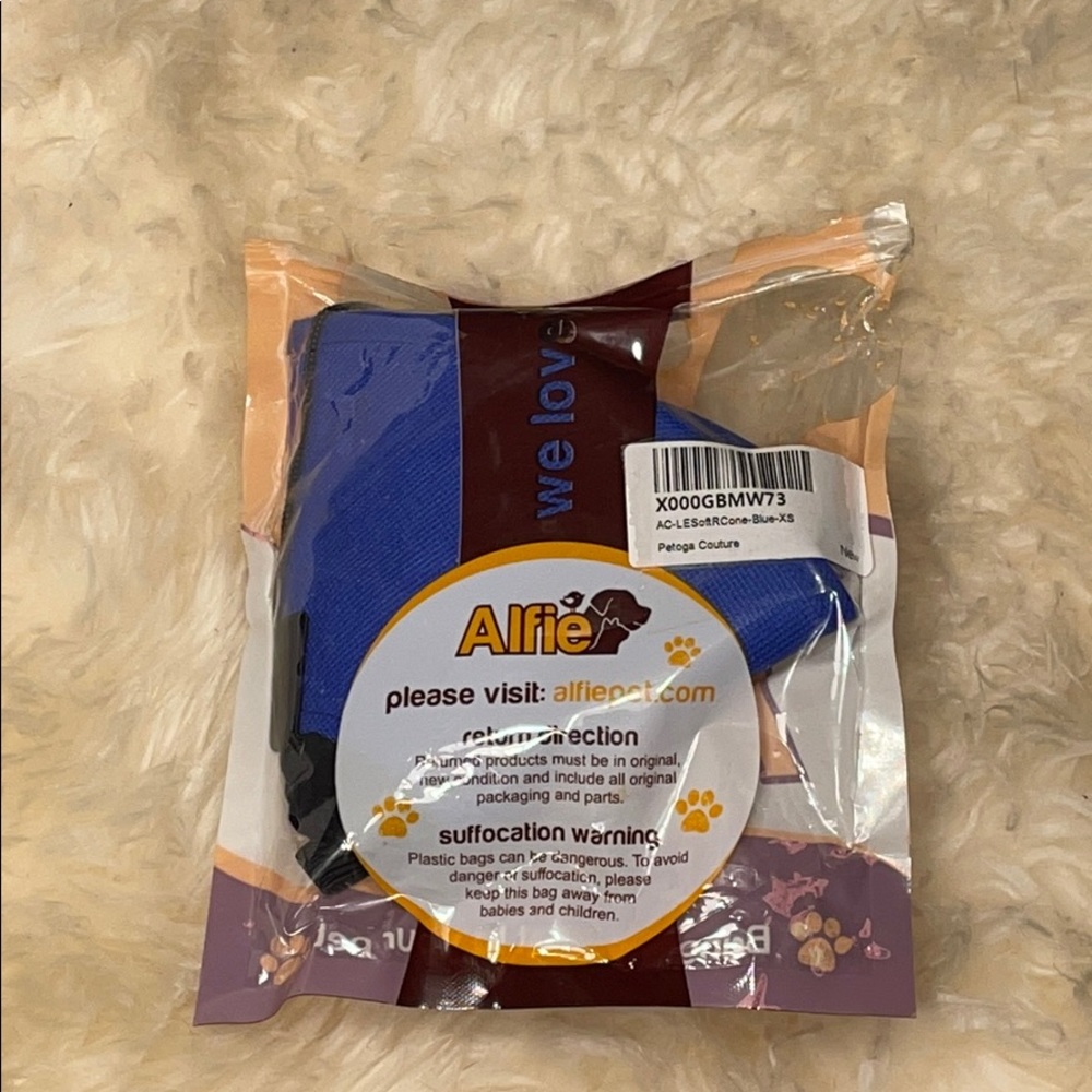 Alfie Adjustable Mini Cone for Dogs NWT